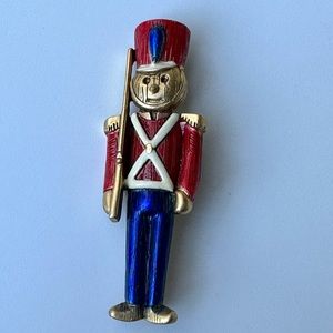 VTG Danecraft Nutcracker Pin Brooch